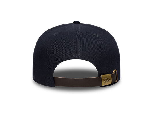 Cap New Era - Branded Suede Pre-Curved 9FIFTY Retro Crown - Navy