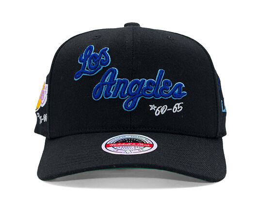 Cap Mitchell & Ness - NBA - Los Angeles Lakers HWC Timeline - Black