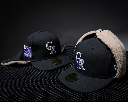 Cap New Era - MLB World Series Cooperstown Dog-Ear 59FIFTY - Colorado Rockies - Black