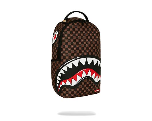 Backpack Sprayground - Sharks In Paris Wtf Bubble Brown Check Backpack