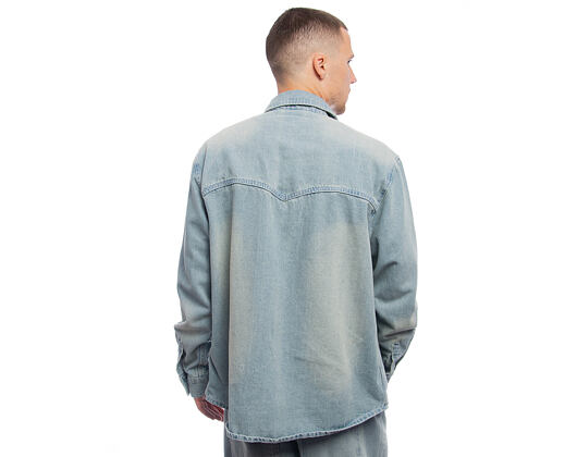 Denim Shirt Karl Kani - Og K Western Denim Overshirt - Blue
