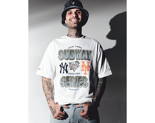 Tee New Era - MLB Subway Series Oversized Tee - MLB - White