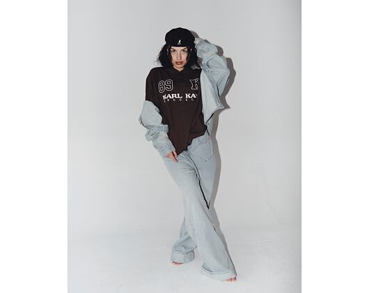 Jeans Karl Kani - Og K Washed Western Relaxed Baggy Jeans - Blue