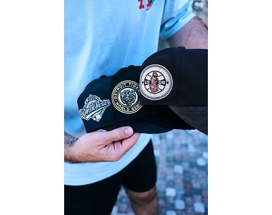 Cap New Era - MLB Retro Cord Cooperstown 19TWENTY - Detroit Tigers - Black