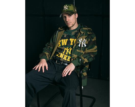 Sweatshirt New Era - MLB 2Way Hoody - NY Yankees - Camo