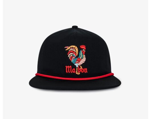 Cap Malbon - Rooster Snapback - Black