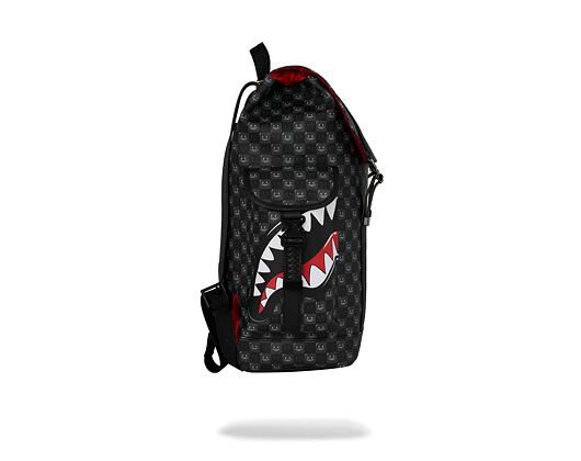 Other - Ručně Sprayground - Sharks In Paris Wtf Bubbly Black Check Monte Carlo