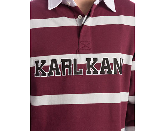 Tee Karl Kani - College Stripe Boxy Rugby Shirt