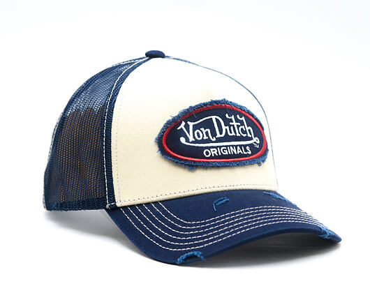 Cap Von Dutch - Baseball - Vintage Distressed - Navy