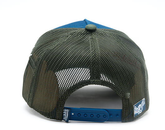 Cap Von Dutch - Oval Patch Trucker - Blue / Green