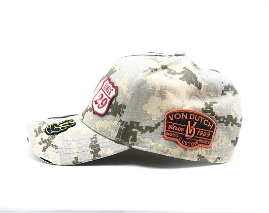 Cap Von Dutch - Baseball - Camo Patch - Camo