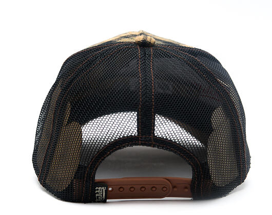 Cap Von Dutch - Baseball - Checkered Patch - Brown