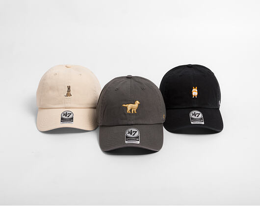 Cap '47 Brand - Dog Icon CLEAN UP
