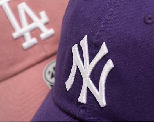 Cap '47 Brand - MLB Clean Up - NY Yankees - Purple