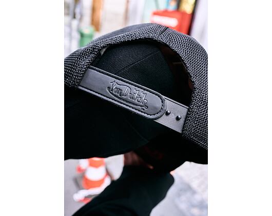 Cap Von Dutch - Semi Curve - Embroidery Premium - Black