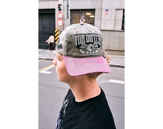 Cap Von Dutch - Baseball - Embroidery - Red / Green