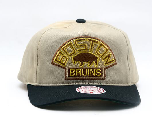 Cap Mitchell & Ness - NHL Retro Roots Deadstock Vntg - Boston Bruins - Cream