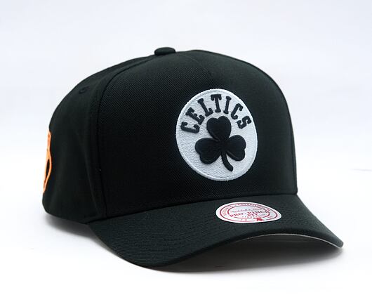 Cap Mitchell & Ness - NBA 404 Club Neon Pro Snapback - Boston Celtics - Black