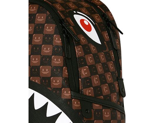 Backpack Sprayground - Sharks In Paris Wtf Bubble Brown Check Savage Backpack
