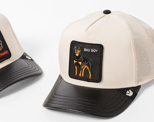 Cap Goorin - Faux Leather Rottweiler - Black / Chalk