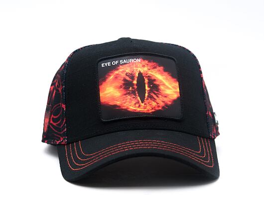 Cap Capslab - Lord of the Rings Trucker - Eye of Sauron - Black / Red