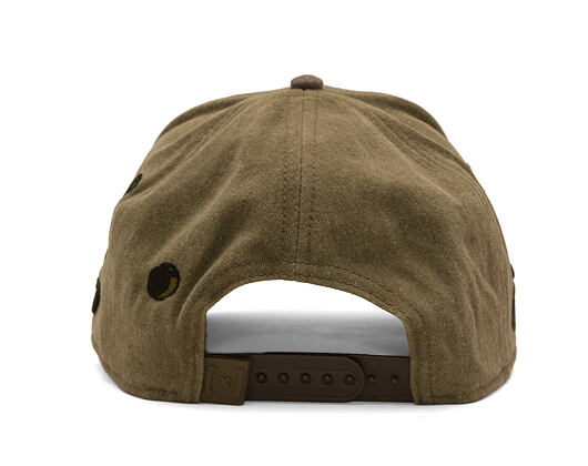 Cap Capslab - Lucky Luke A-Frame - Bullet Holes Distressed - Olive