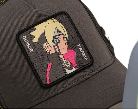 Cap Capslab - Boruto Trucker - Boruto Karma - Olive / Black