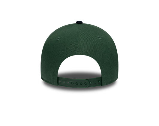 Cap New Era - MLB Suede Visor 9FORTY A-Frame - NY Yankees - Cilantro Green / Navy