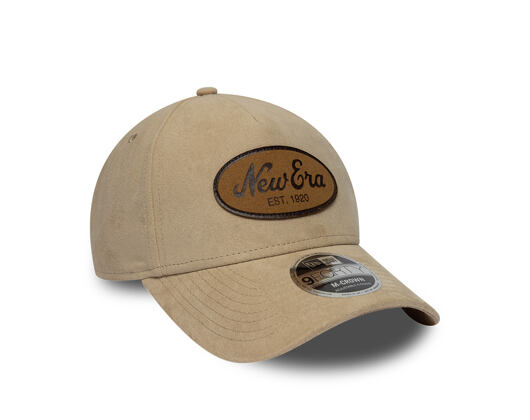 Cap New Era - Branded Faux Suede 9FORTY M-CROWN - Stone