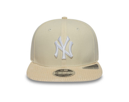 Cap New Era - MLB Cord Visor 9FIFTY Original Fit - NY Yankees - Cream