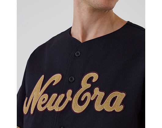 Tee New Era - Branded Straight Hem Jersey - Navy