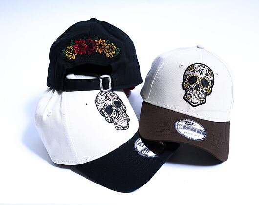 Cap New Era - Branded Skull Pack 9FORTY - Stone / Light Brown