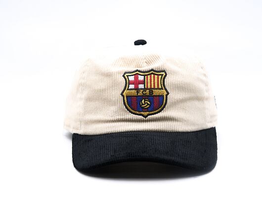 Cap New Era - Cord 19TWENTY - Barcelona FC - Ivory / Black
