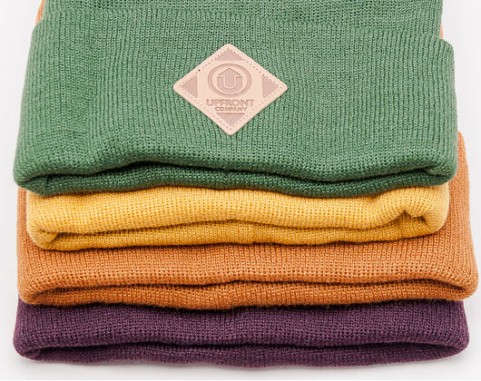 UPFRONT Fold Rust Winter Beanie