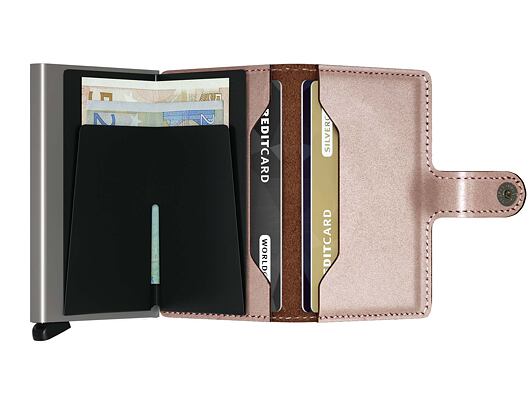 Secrid Miniwallet Metallic Rose