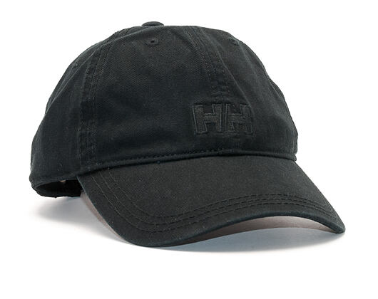 Helly Hansen Logo Black Strapback Cap