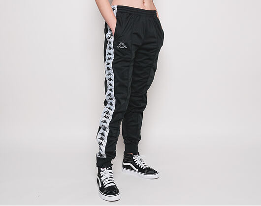 Kappa 222 Banda Rastoria Slim 303KUC0 965 Black/White Sweatpants