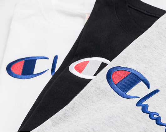 Champion Crewneck T-Shirt White 110992 WW001 Womens T-Shirt