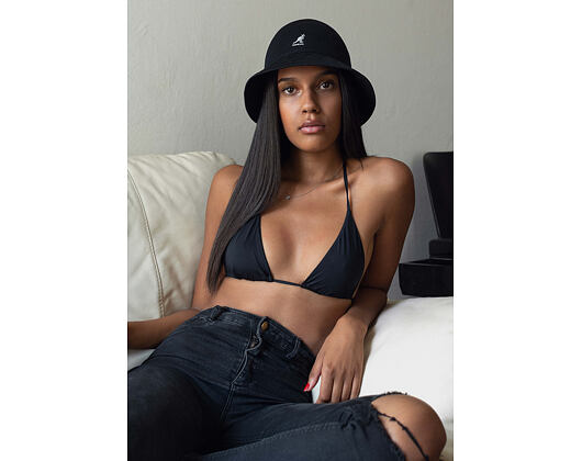 Kangol K2094ST Tropic Casual Black BK001 Bucket Hat