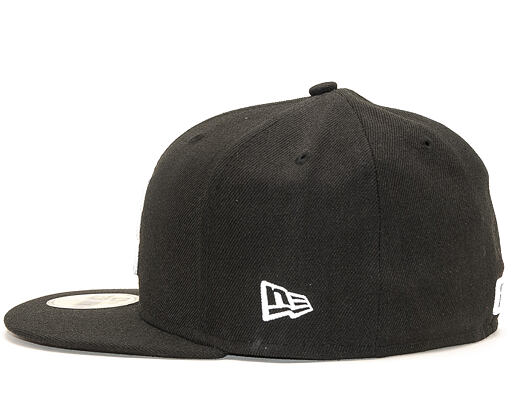 New Era 59FIFTY MLB Basic Atlanta Braves Fitted Black / White Cap