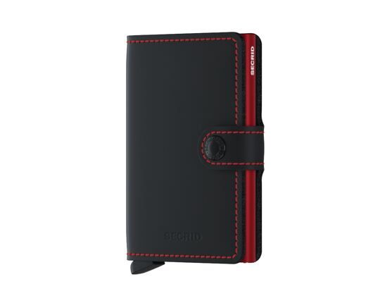 Secrid Miniwallet Matte Black & Red