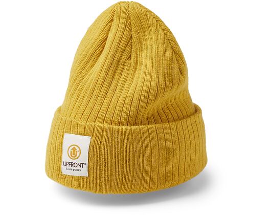 UPFRONT Stranded Beanie Yellow
