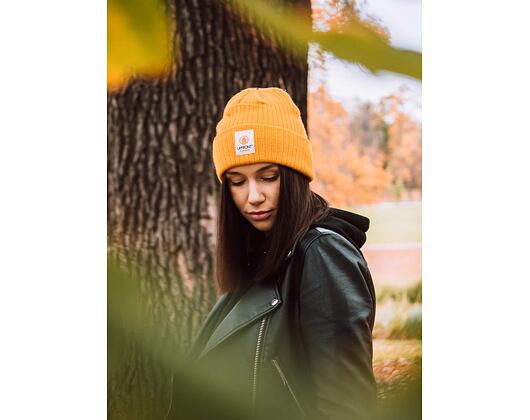 UPFRONT Stranded Beanie Yellow