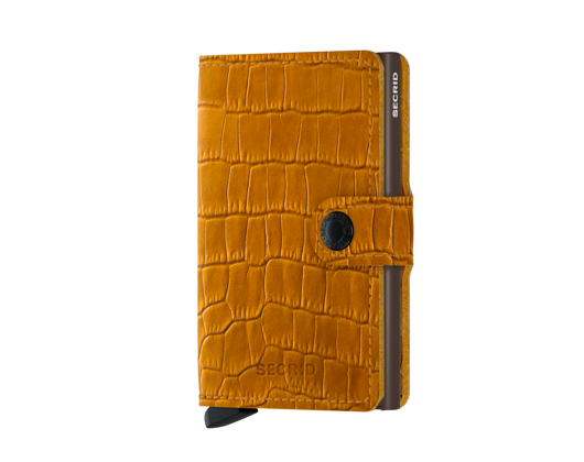Secrid Miniwallet Cleo Ochre/Brown
