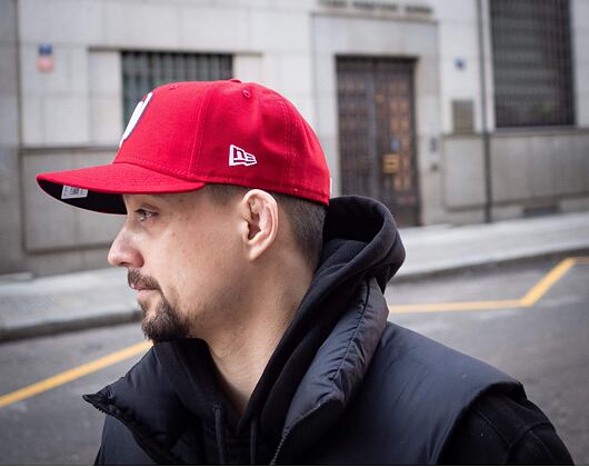 New Era 59FIFTY MLB Authentic Performance Washington Nationals Fitted Team Color Cap