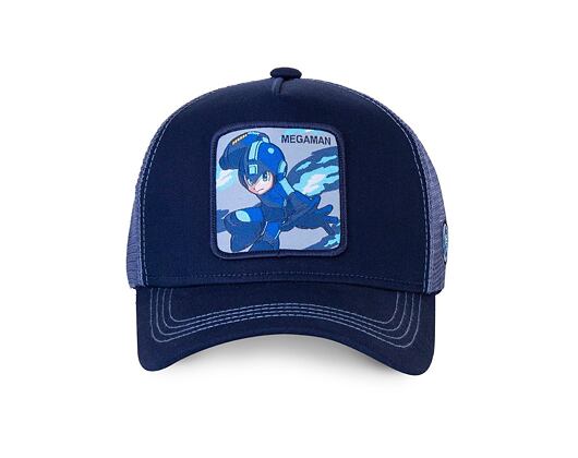 Capslab Trucker (MEGAMAN) Blue HER3 Cap