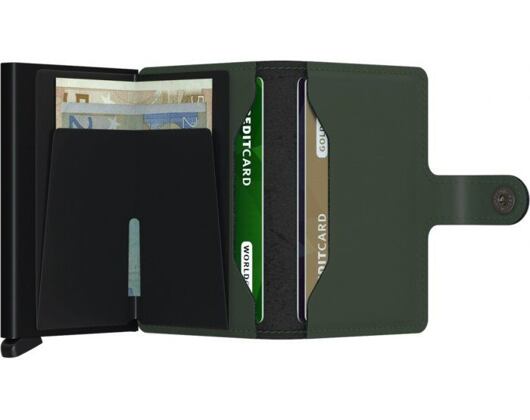 Secrid Miniwallet Matte Green / Black