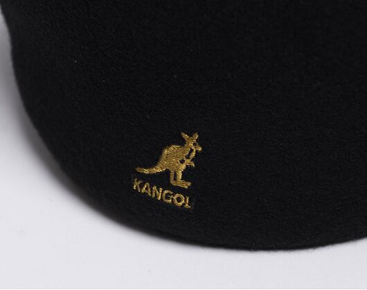 Kangol 504 Kangol Cap Black/Gold Flat Cap