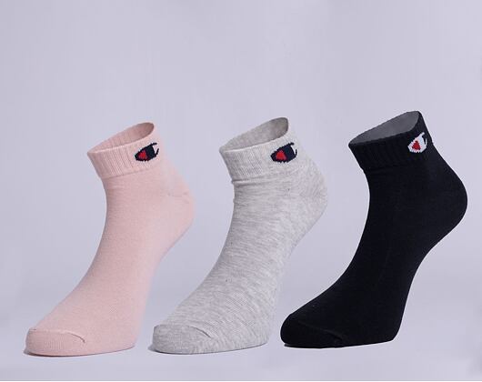 Champion 3pk Quarter Socks SFP/LOXGM/NBK