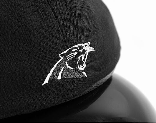 New Era 39THIRTY NFL22 Sideline Carolina Panthers Black / White Cap